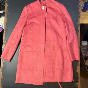 H&M Vibrant Pink Women's Cape Coat